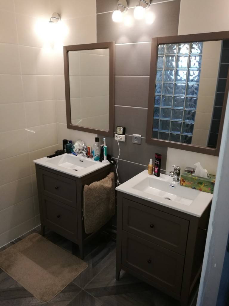 Salle de bain à Francières